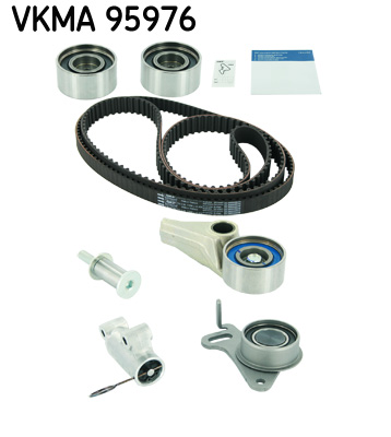 SKF VKMA 95976 Vezérlés készlet, fogasszíj szett, (szíj+görgők)